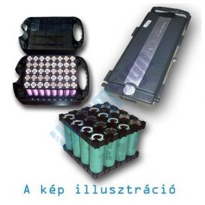   48V-os 11,6Ah-s Li-ion akkumulátor felújítása garanciával