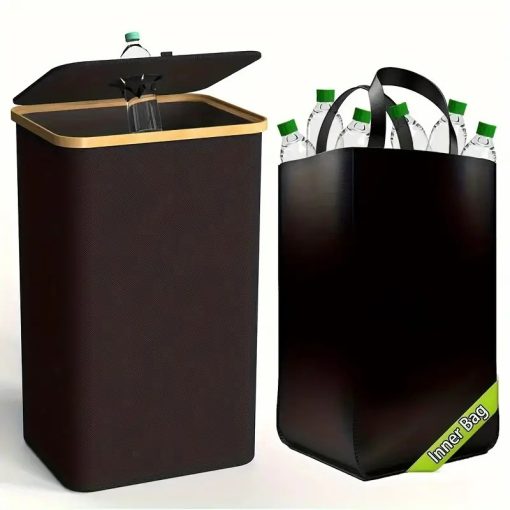 PET palack gyűjtő füles hordozó zsákkal 100l-es