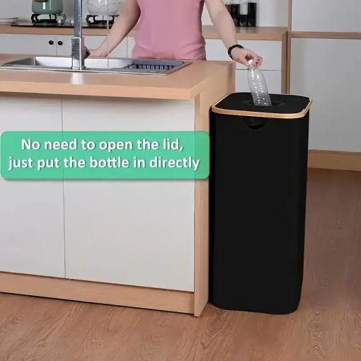 PET palack gyűjtő füles hordozó zsákkal 100l-es