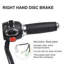 Elektromos robogó gázkar