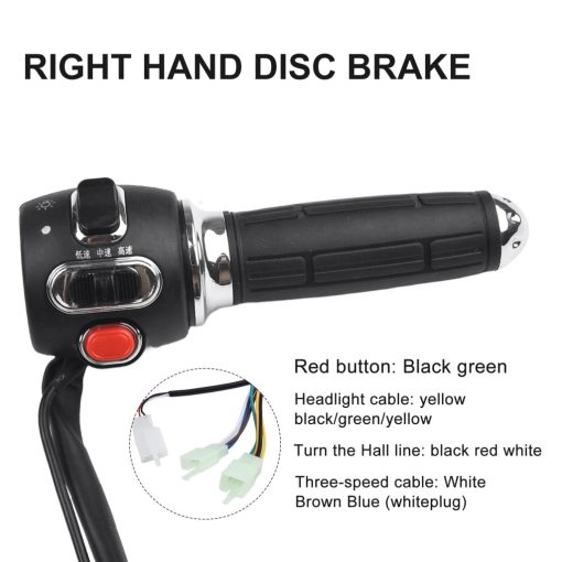 Elektromos robogó gázkar