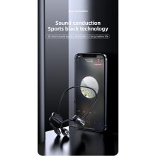 Csontvezető fülhallgató, mikrofon, Bluetooth v5.0