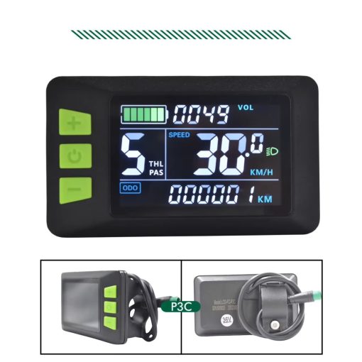 P3C szines LCD kezelő pult