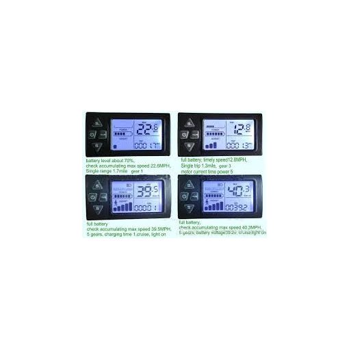 S861 LCD kormány display 6pin