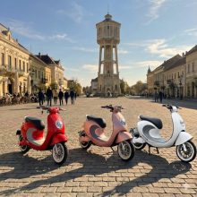 Bird Vawe elektromos robogó, nagy teljesítményű li-ion akkumulátorral