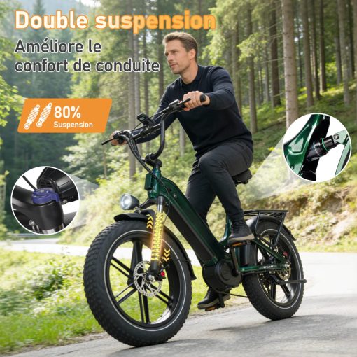 Bird Maxtron összteleszkópos elektromos Fat Bike