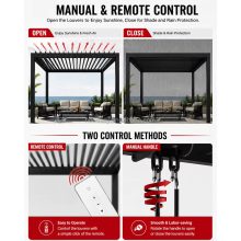 HOOEASY kerti pavilon (pergola) 
