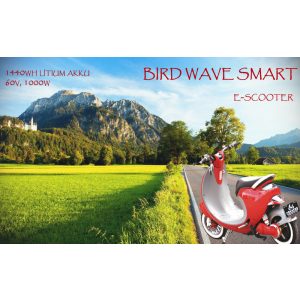   Bird Wave Smart elektromos robogó 60V 50Ah-s lítium akkuval (keveset használt)