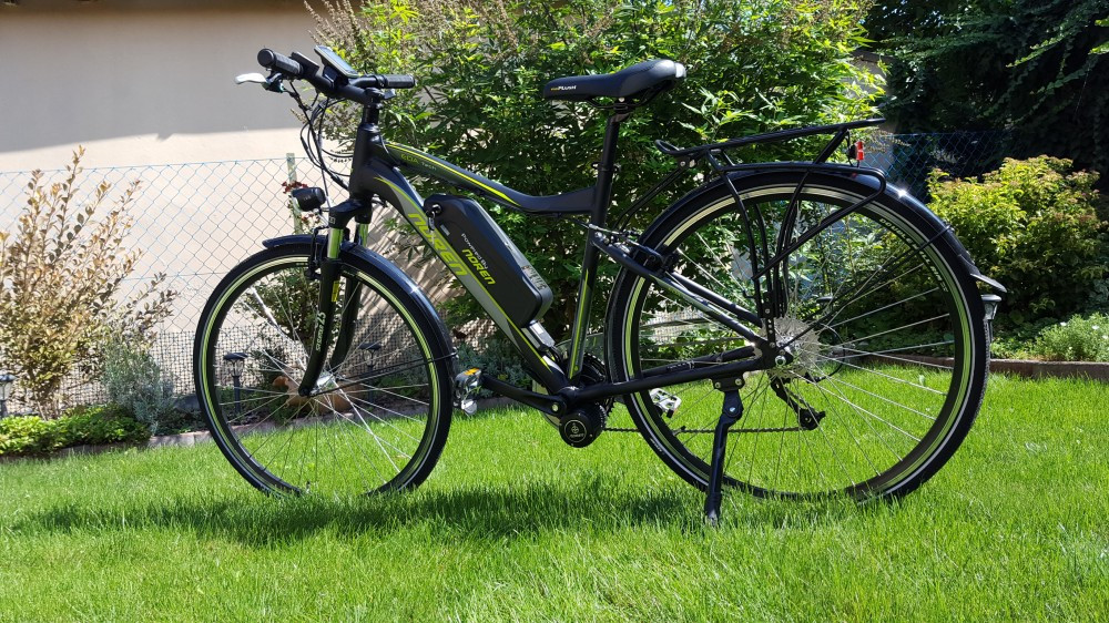 Használt, szép állapotú, Noren E-Trekking elektromos kerékpár