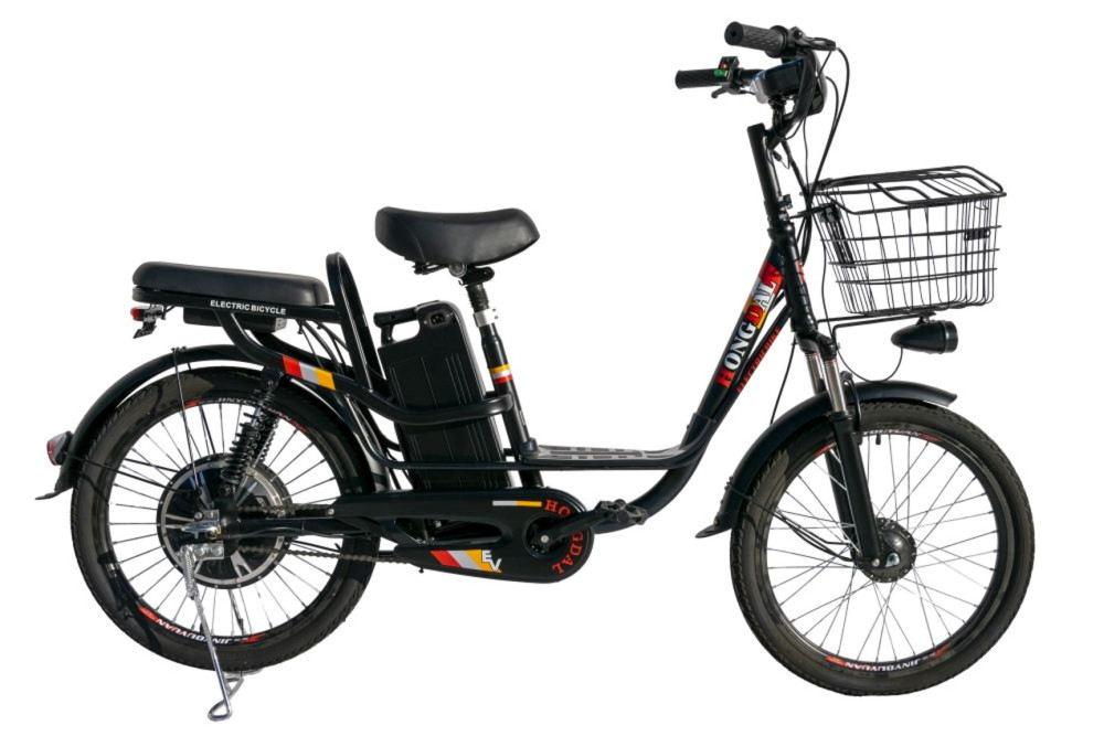 E-MOB-22 elektromos kerékpár, 48V-os li-ion akkuval