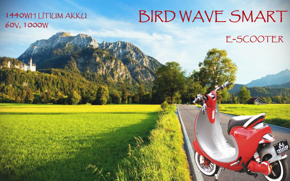 Bird Wave Smart elektromos robogó 60V 50Ah-s lítium akkuval (keveset használt)